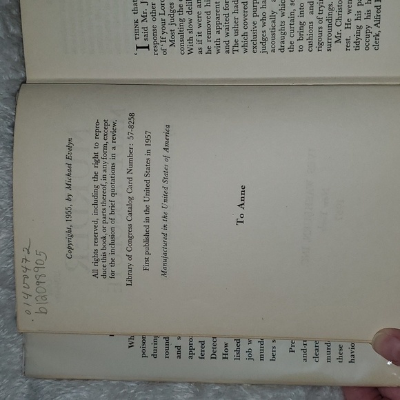 Murder Made Absolute by Michael Underwood Vintage 1950s Book - Picture 8 of 8